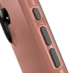 Terracotta Rose MagSafe Compatible Impact-Resistant iPhone Case