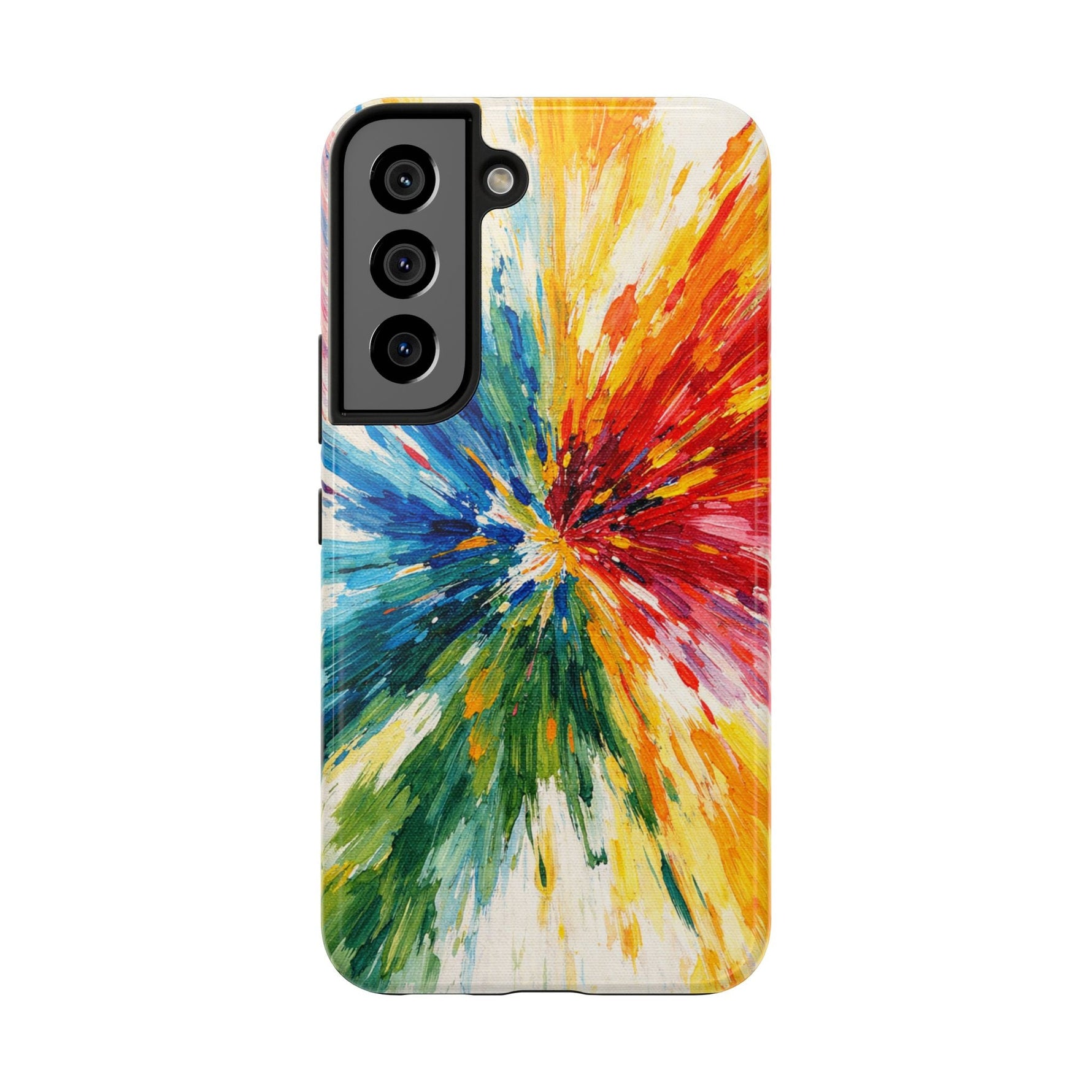 Vibrant Abstract Paint Explosion Impact Phone Case  Shamo's Samsung Galaxy S22
