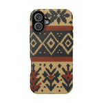 Nordic Knit Pattern MagSafe Impact-Resistant iPhone Case  Shamo's iPhone 16 Plus / Matte