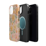 Vintage Floral 3D iPhone Case | MagSafe Compatible - Shamo's