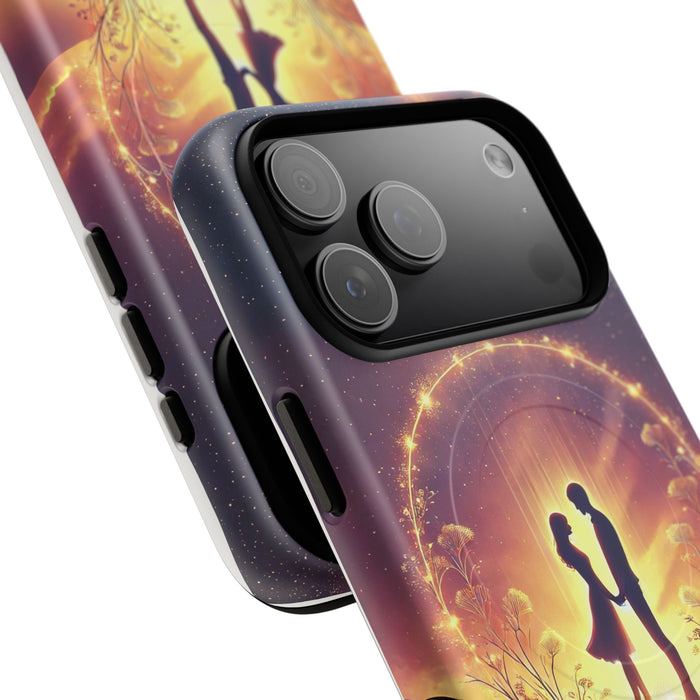 MagSafe Phone Case - Love Couple Design - Tough Magnetic Cases for iPhone 17 and more