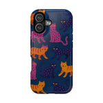 Colorful Cat Phone Case - MagSafe Impact-Resistant