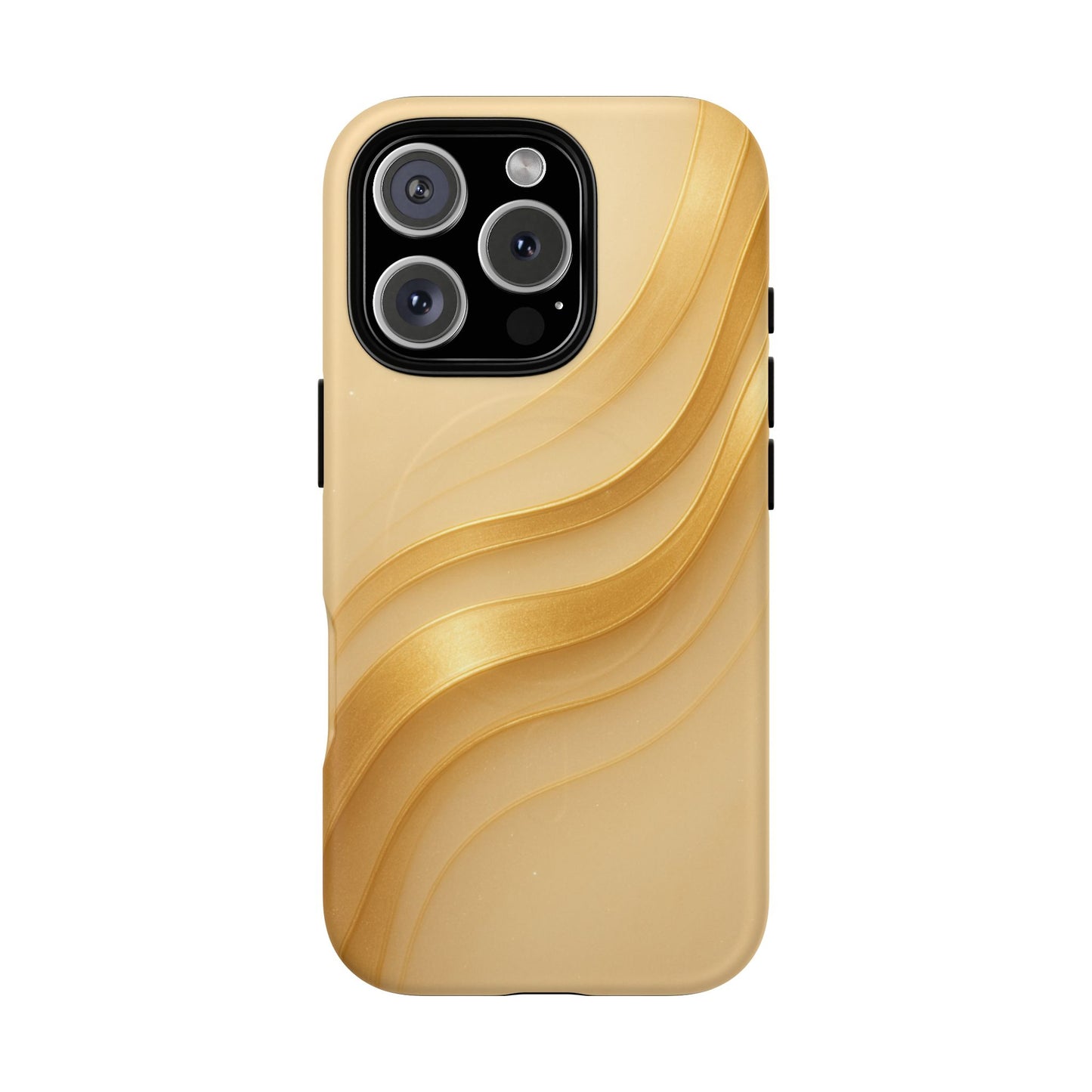 Luxury Series Golden Aura iPhone Case compatible with MagSafe - Shamo's