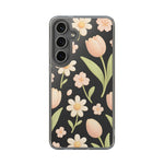 Floral Impact-Resistant Clear iPhone Case - Shamo's