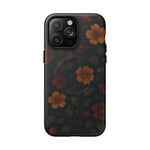 Floral Night Velvet iPhone Case - Works with MagSafe - Shamo's