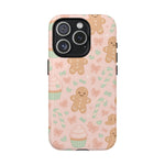 Gingerbread Candy Holiday Tough iPhone Case | compatible with MagSafe  Shamo's iPhone 15 Pro / Glossy