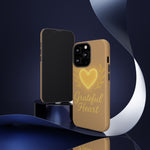Grateful Heart iPhone Case — Warm Neon Heart  Shamo's