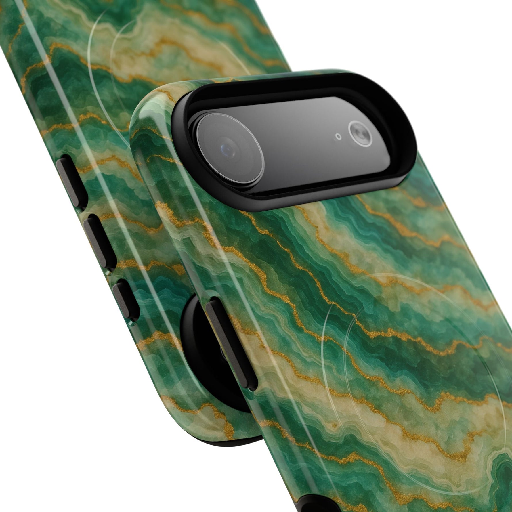 Green Marble iPhone Case with MagSafe  Shamo's