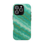 Ocean Marble Flow iPhone Case with MagSafe - Shamo's