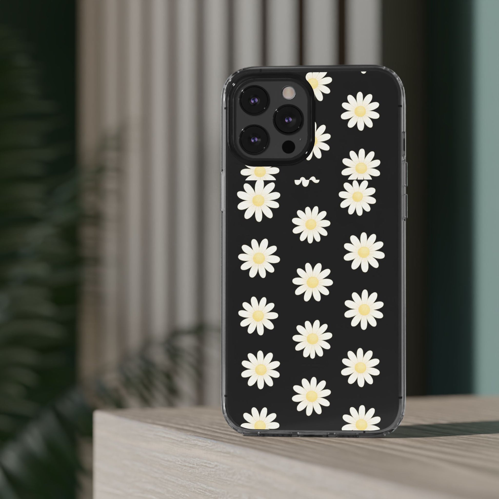 Daisy Floral Clear iPhone Case - Shamo's