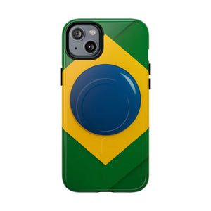 Brazil Flag iPhone Case | MagSafe - Shamo's