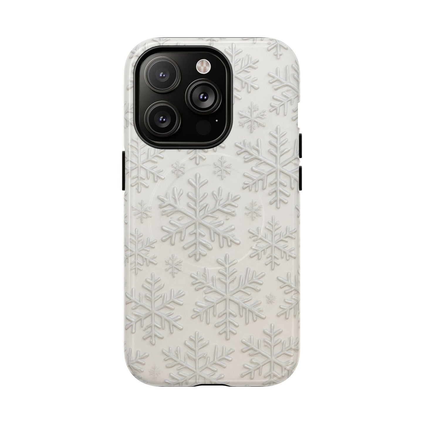 Snowflake Texture iPhone Case compatible with MagSafe - Shamo's