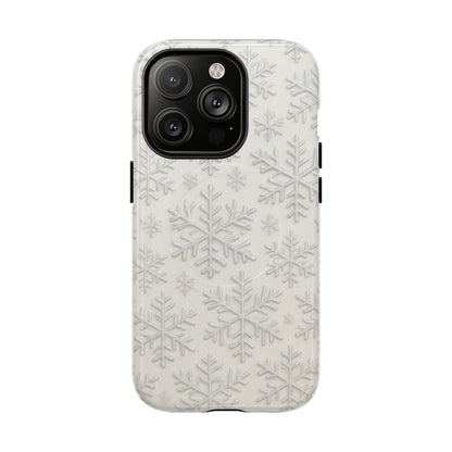 Snowflake Texture iPhone Case compatible with MagSafe - Shamo's