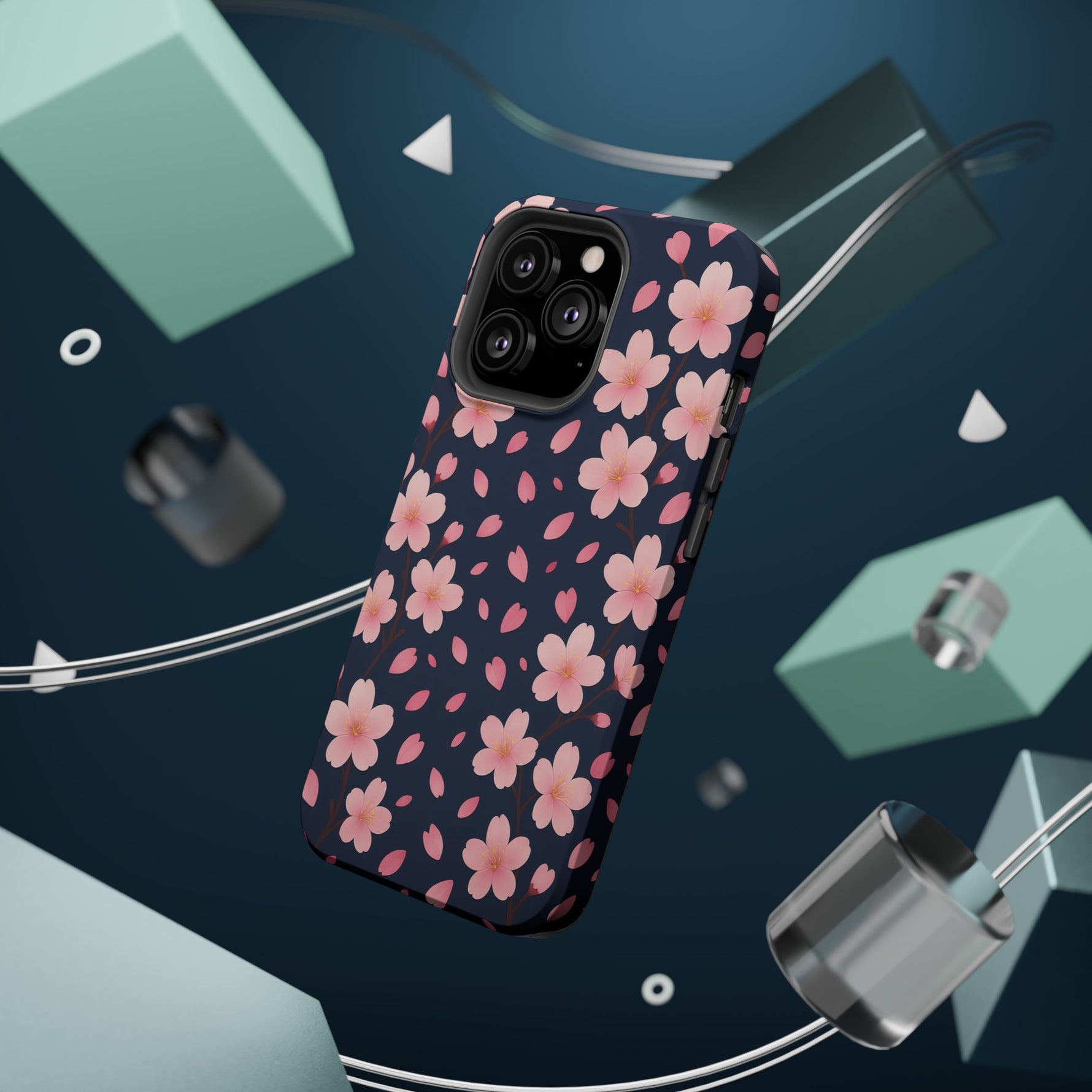 Cherry Blossom Wind iPhone Case | MagSafe - Shamo's