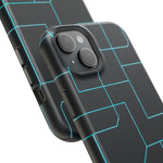 Neon Grid Magnetic Impact-Resistant iPhone Case | MagSafe compatible  Shamo's