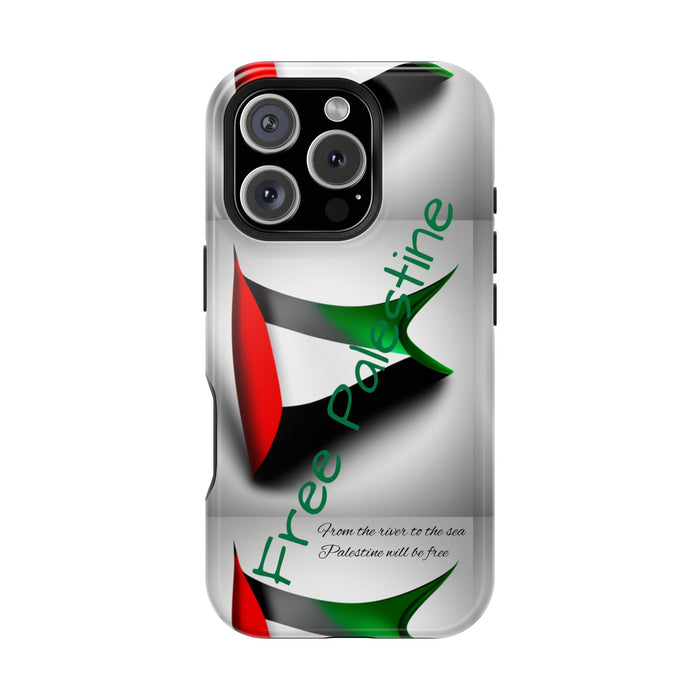 MagSafe Tough Case: Palestinian Flag & 'From the River to the Sea, Palestine Will Be Free