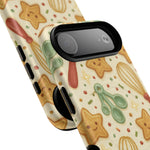Baking Holiday iPhone Case — Cute Whisk & Cookie Pattern | compatible with MagSafe  Shamo's