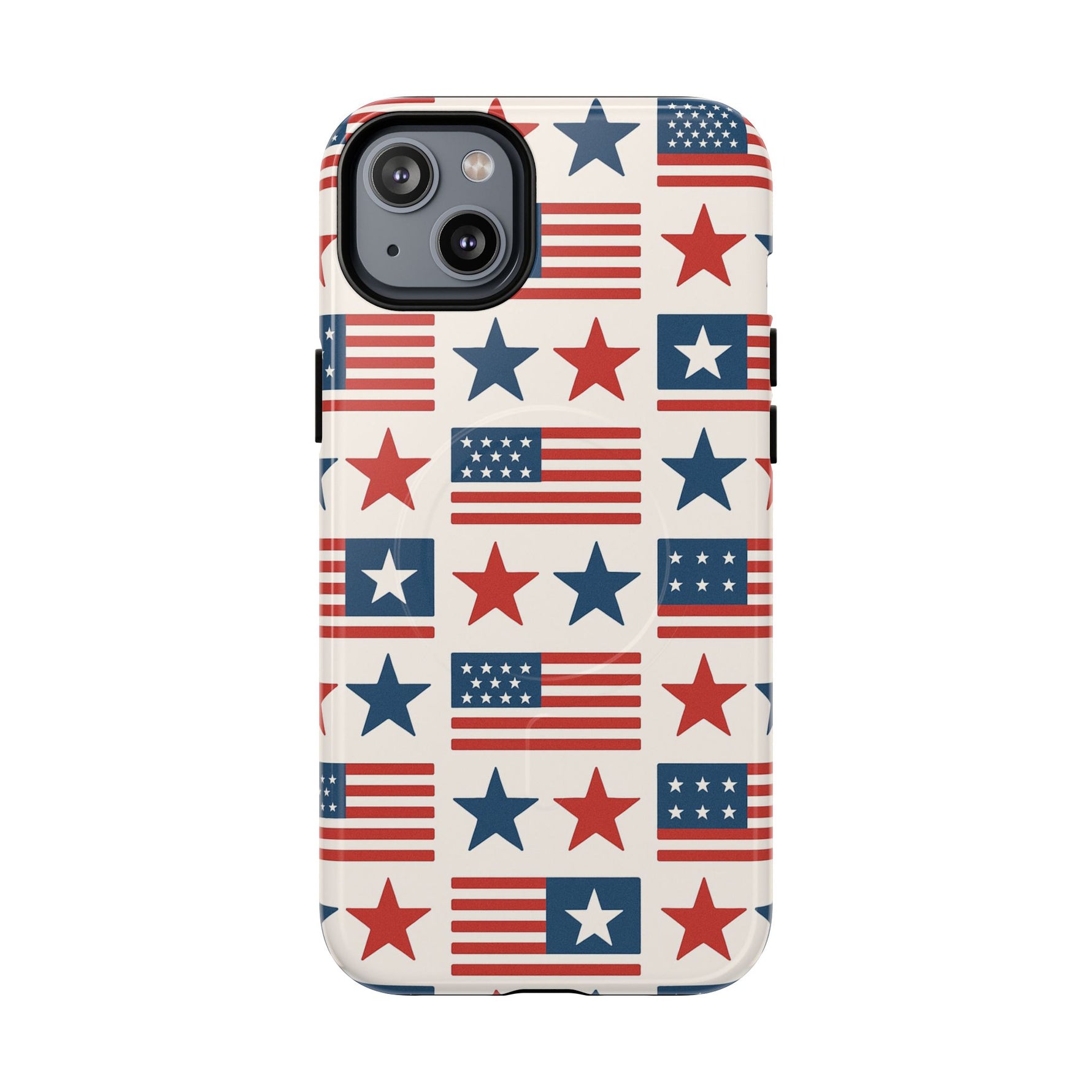 Patriotic American Flag iPhone Case | MagSafe - Shamo's