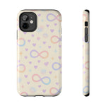 Infinity Pattern Tough Phone Case — Pastel Hearts & Stars  Shamo's iPhone 11