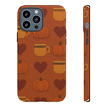 Fall Pumpkin & Coffee iPhone Case - Shamo's