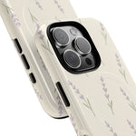 Lavender Minimal Bloom iPhone Case with MagSafe - Shamo's