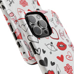 Love Doodle Tough iPhone Case (MagSafe compatible)  Shamo's