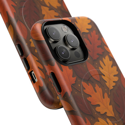 Falling Leaves Magic Phone Case MagSafe Compatible