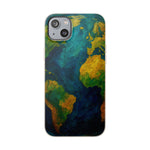 Biodegradable Phone Case — Earth Illustration Eco-Friendly Case  Shamo's iPhone 14 Plus