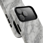 Silver Mist Marble iPhone Case with MagSafe - Shamo's
