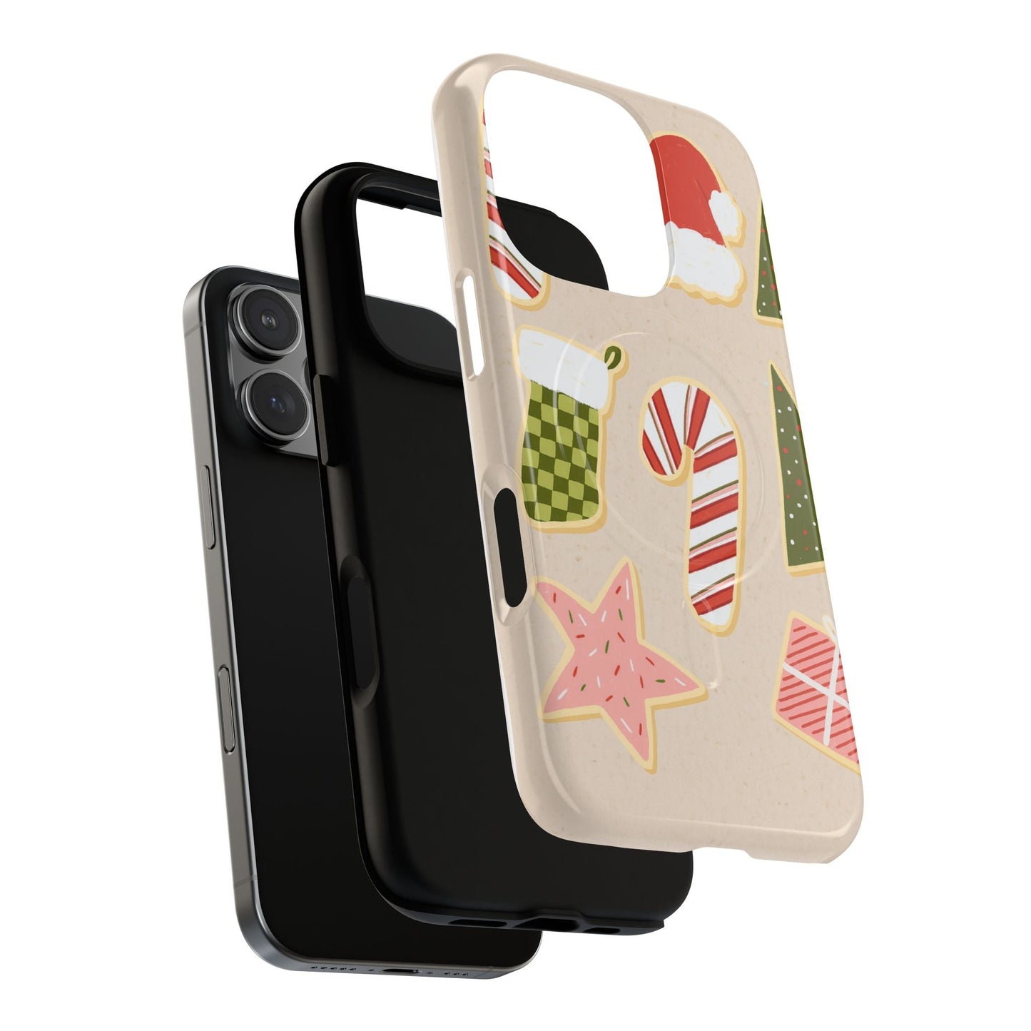 Festive Candy Cane Holiday iPhone Case | MagSafe  Shamo's