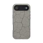 Cracked Concrete Texture iPhone Case with MagSafe compatibility