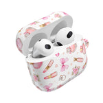AirPods Case, Pink Beauty Boss Lady Makeup Pattern Silicone Protective Cover