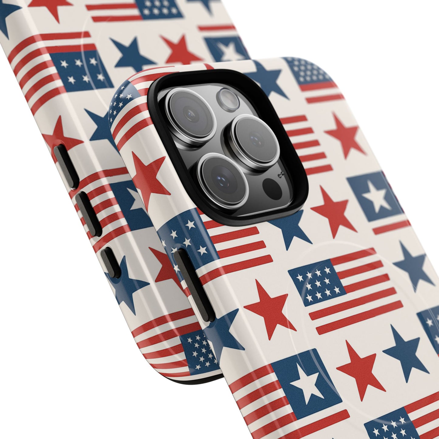 Patriotic American Flag iPhone Case | MagSafe
