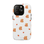 Strawberry Teddy iPhone Case with MagSafe