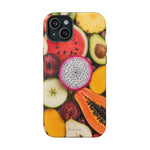 Tropical Fruit Magnetic Impact-Resistant Phone Case with MagSafe