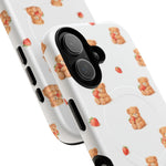 Strawberry Teddy iPhone Case with MagSafe