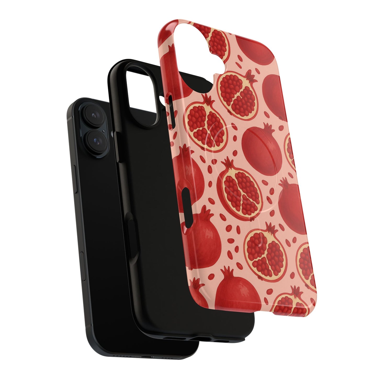 Pomegranate Fruit Tough iPhone Case | MagSafe Compatible