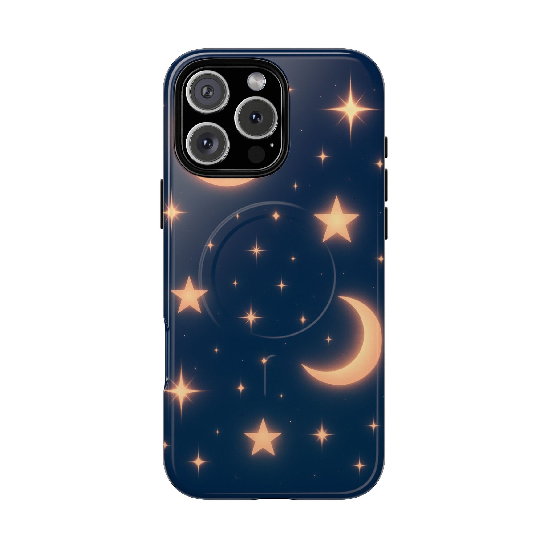 Moon Glow Magic Case for iPhone - Star and Moon Design | MagSafe - Shamo's
