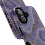Purple Agate Marble iPhone Case with MagSafe  Shamo's