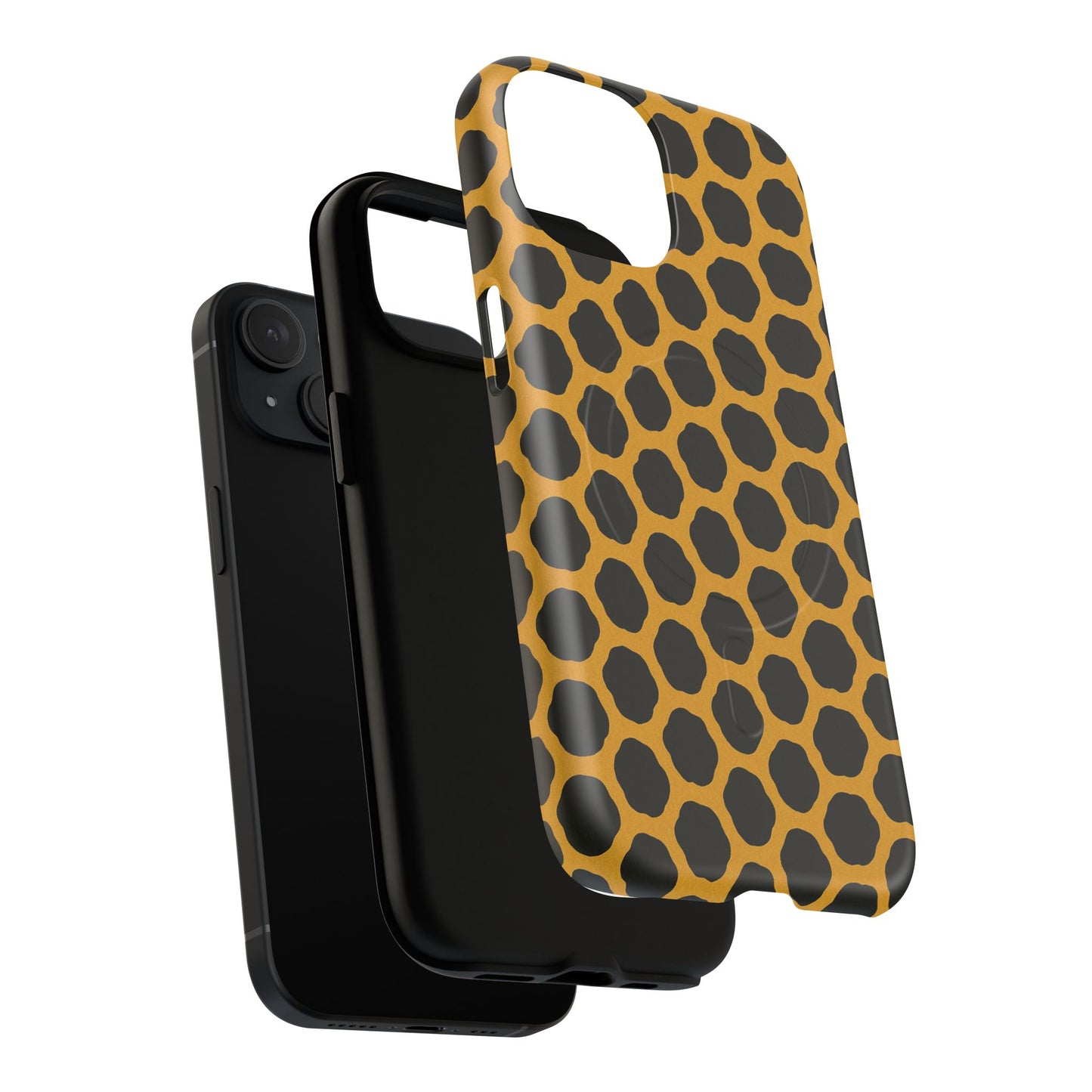 Stylish Leopard Pattern Magnetic iPhone Case | Compatible with MagSafe