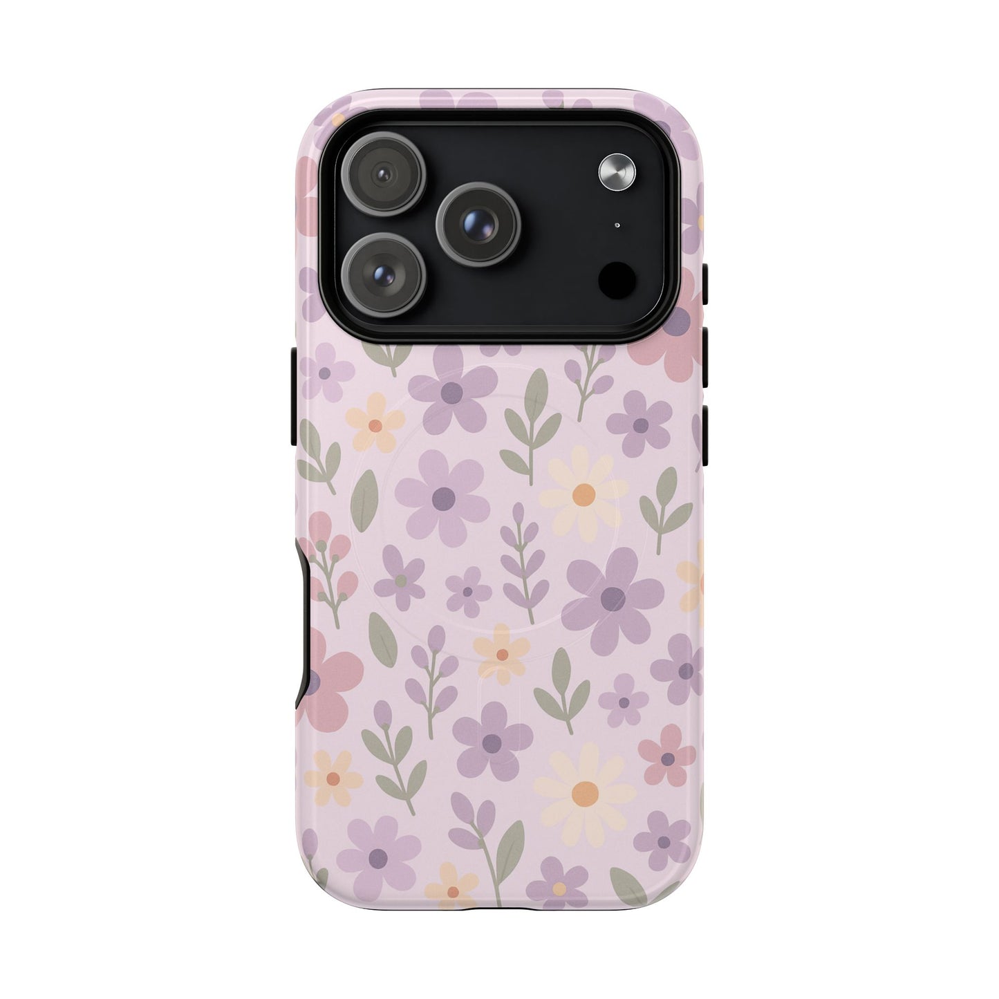 Floral Magnetic | Compatible with MagSafe Phone Case - Stylish and Durable Protection