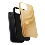 Luxury Series Golden Aura iPhone Case compatible with MagSafe  Shamo's