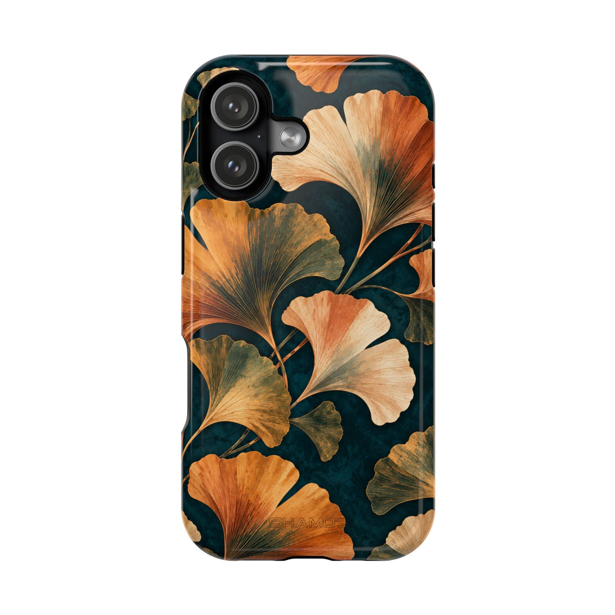 Nocturne Ginkgo MagSafe phone case for iPhone 17, glossy finish #iphone-17