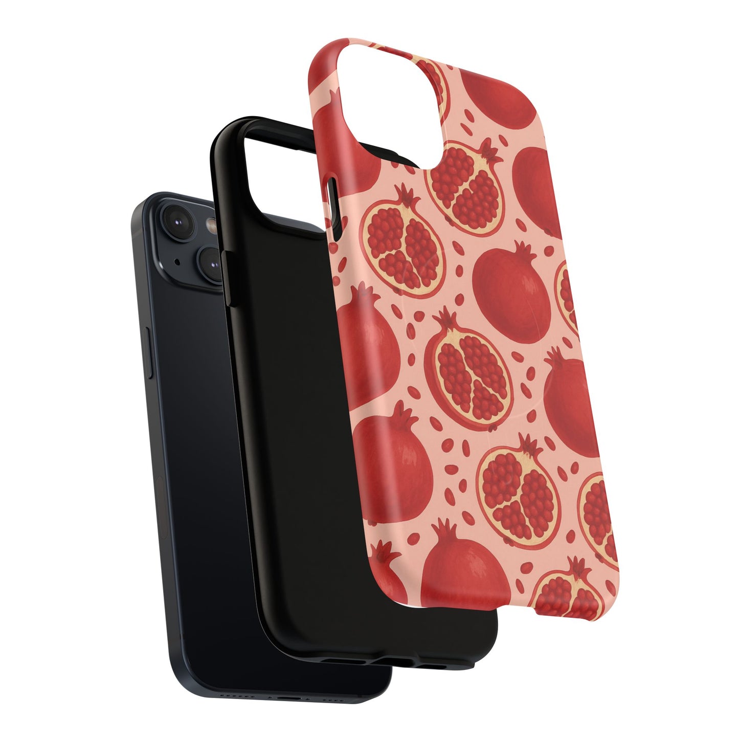 Pomegranate Fruit Tough iPhone Case | MagSafe Compatible
