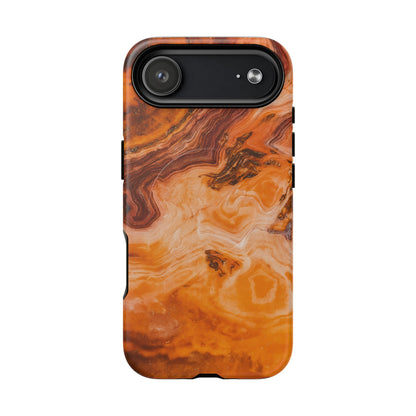 Amber Agate Marble iPhone Case — compatible with MagSafe - Shamo's