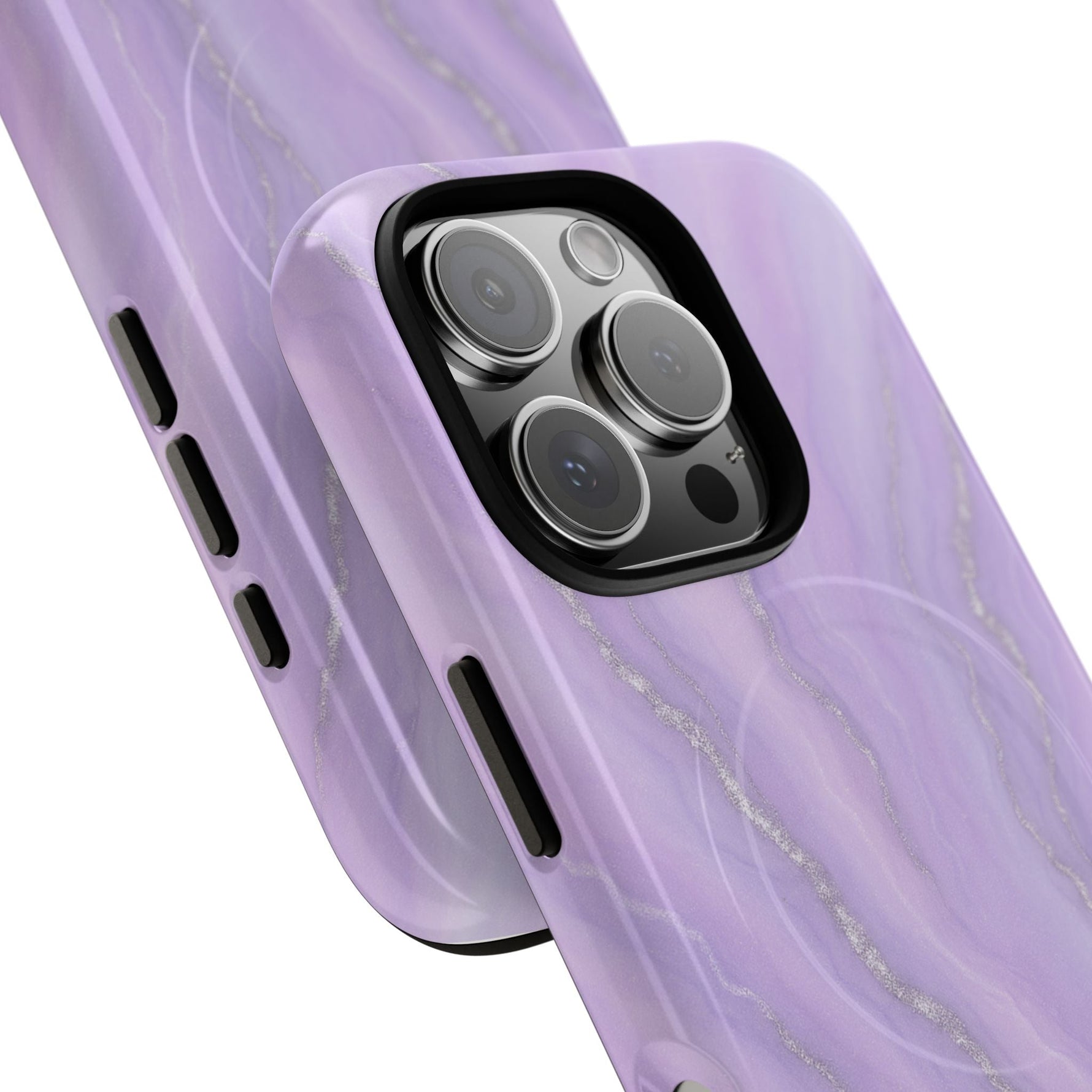 Lavender Marble iPhone Case with MagSafe  Shamo's