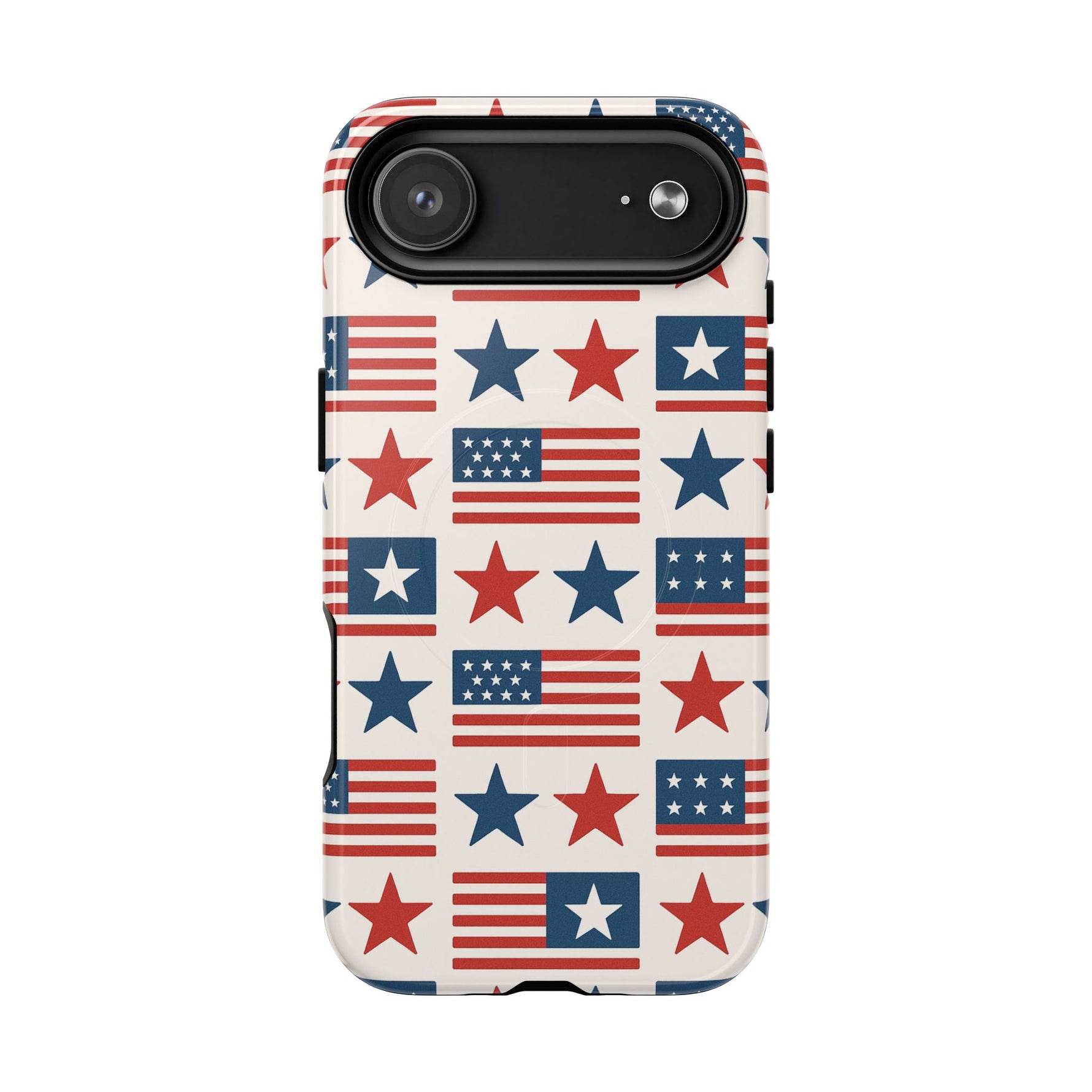 Patriotic American Flag iPhone Case | MagSafe - Shamo's