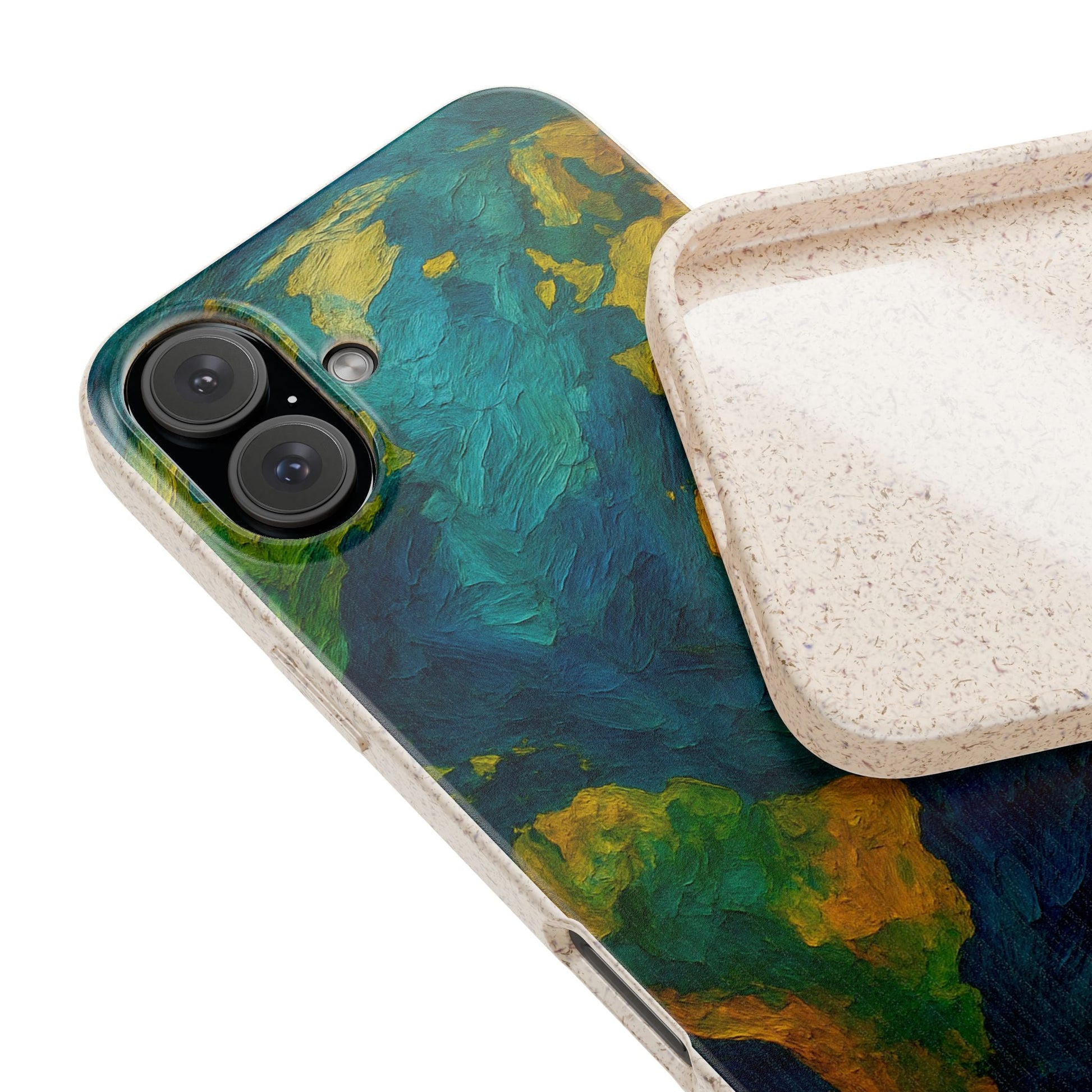 Biodegradable Phone Case — Earth Illustration Eco-Friendly Case  Shamo's