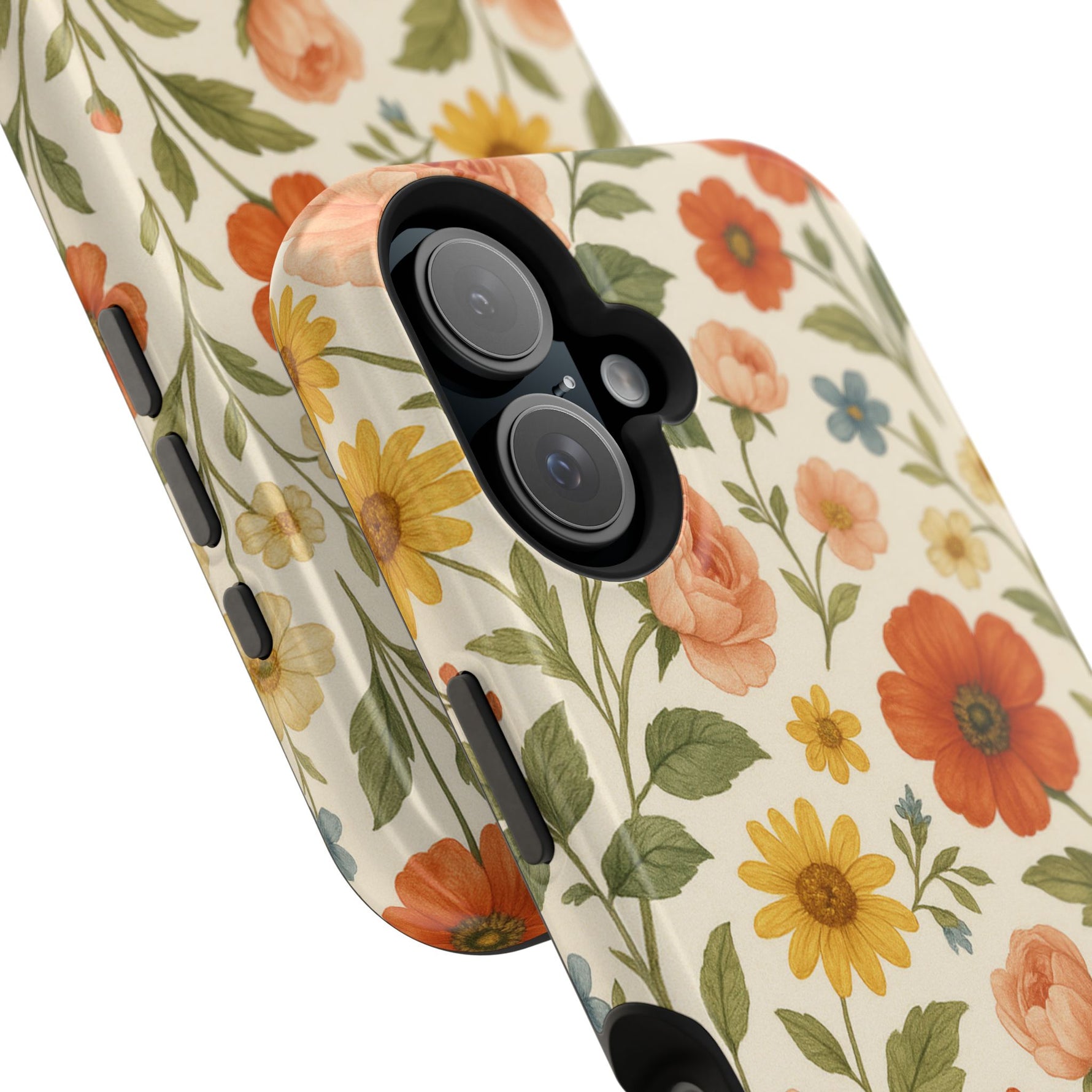 Floral Vintage Garden iPhone Case — with MagSafe