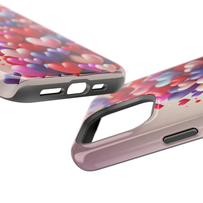 Shamo's Phone Case | MagSafe Compatible | Love Hearts Theme for iPhone 17 and more